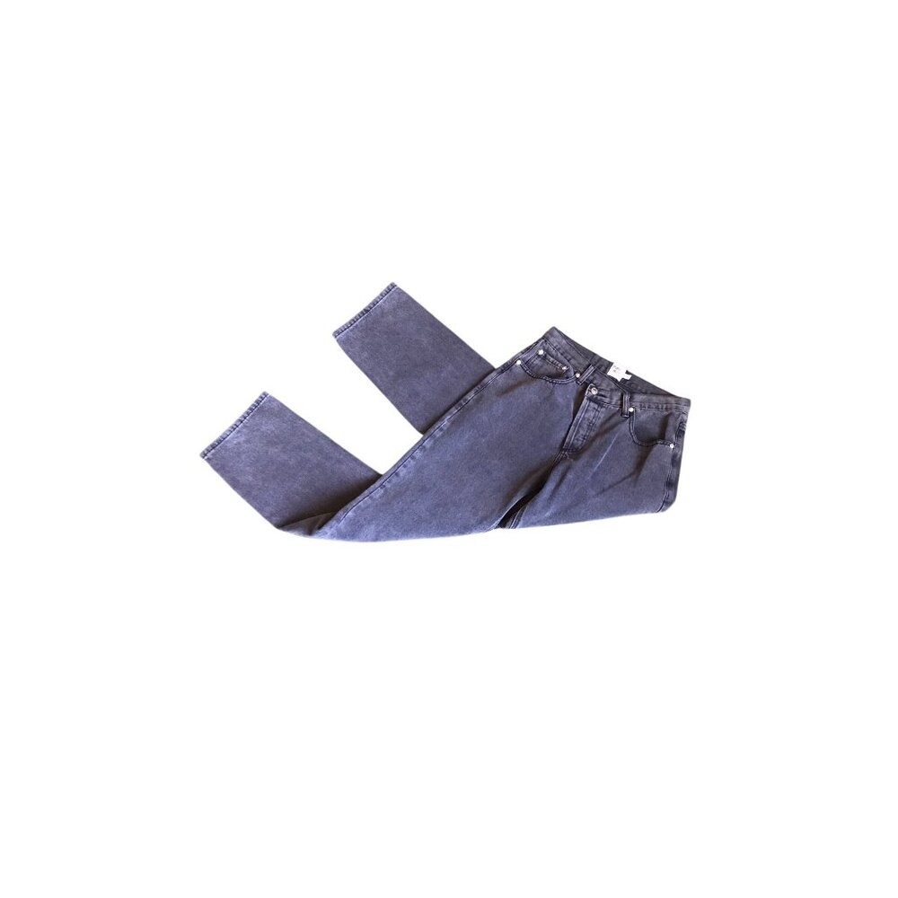 Princess Polly Black Denim Straight Leg Jeans